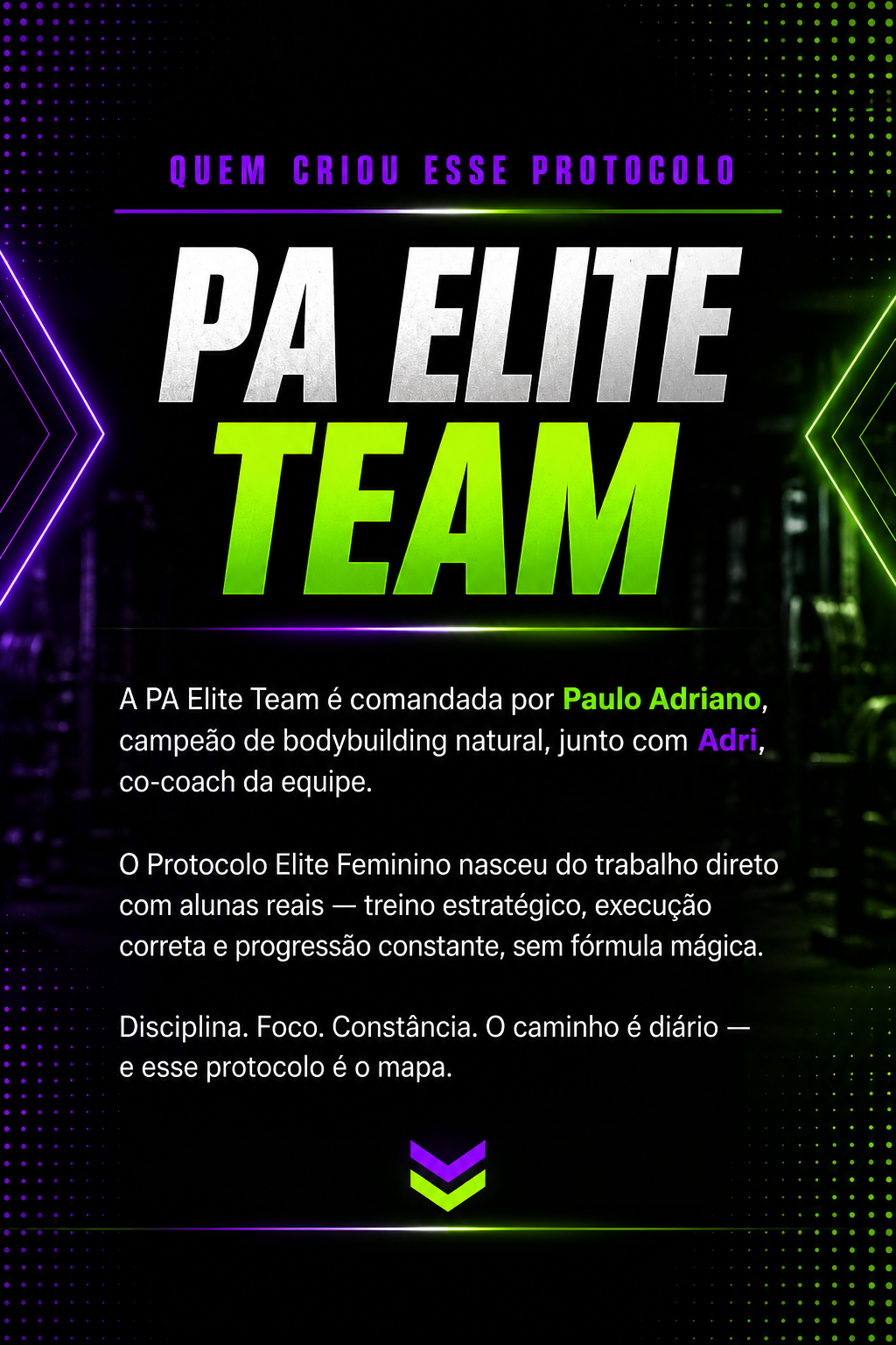 PA Elite Team - Quem criou esse protocolo