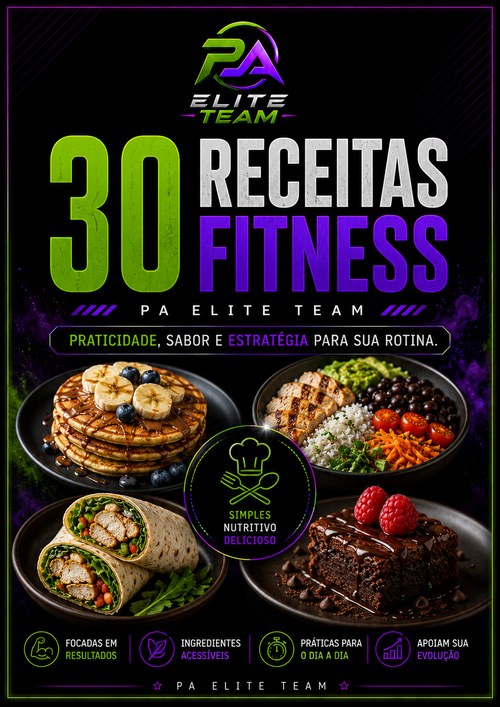 Capa do e-book 30 Receitas Fit