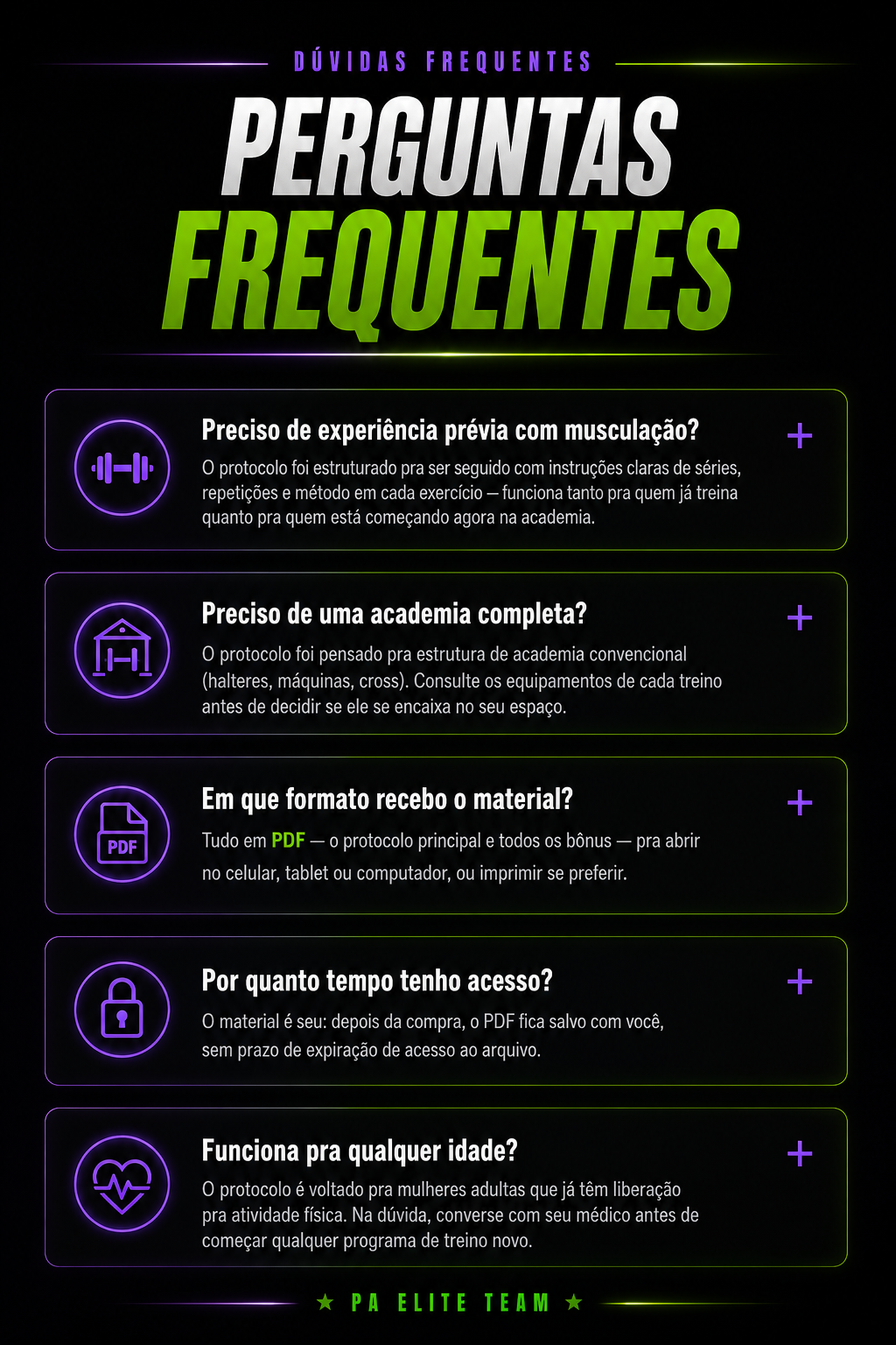 Perguntas Frequentes