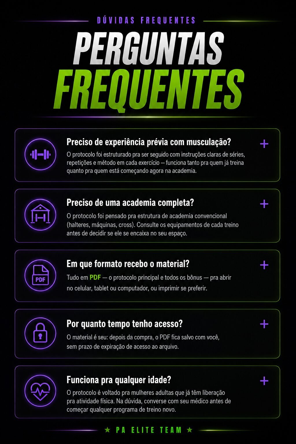 Perguntas Frequentes
